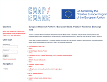 Tablet Screenshot of call.emare.eu